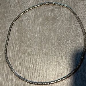 Faux Silver/Gold rope chain #19